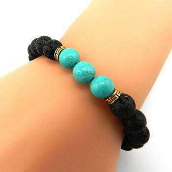 Naturliga stenar armband 