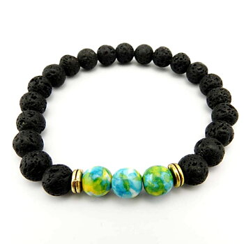 Naturliga stenar armband 