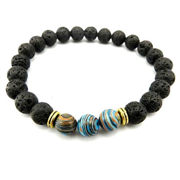 Naturliga stenar armband 