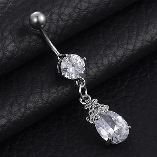 Navelpiercing Zircon