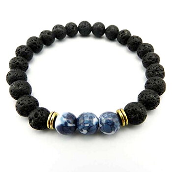 Naturliga stenar armband 