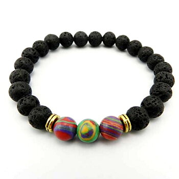 Naturliga stenar armband 