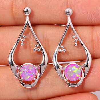 Opal Silver Filled Örhängen 