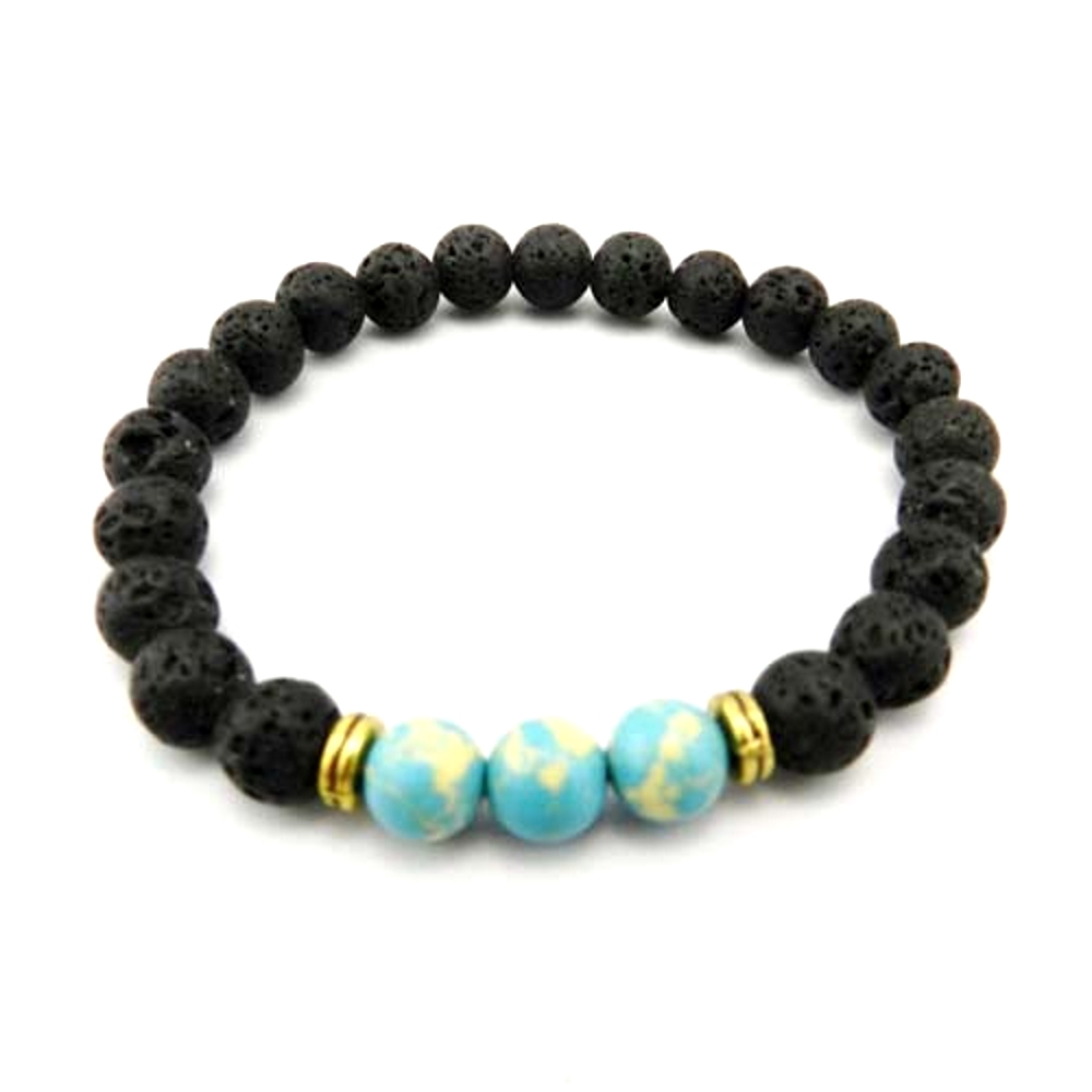 Naturliga stenar armband 