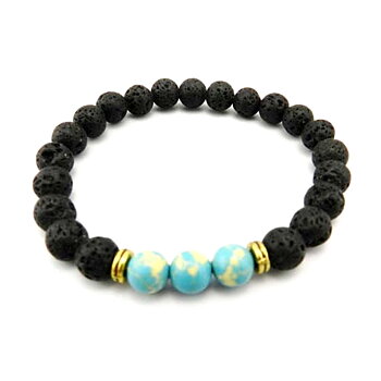 Naturliga stenar armband 