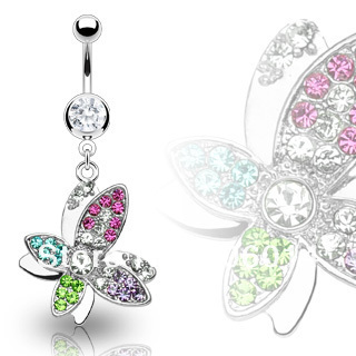 Navel Belly Button Ring Body Piercing Jewelry