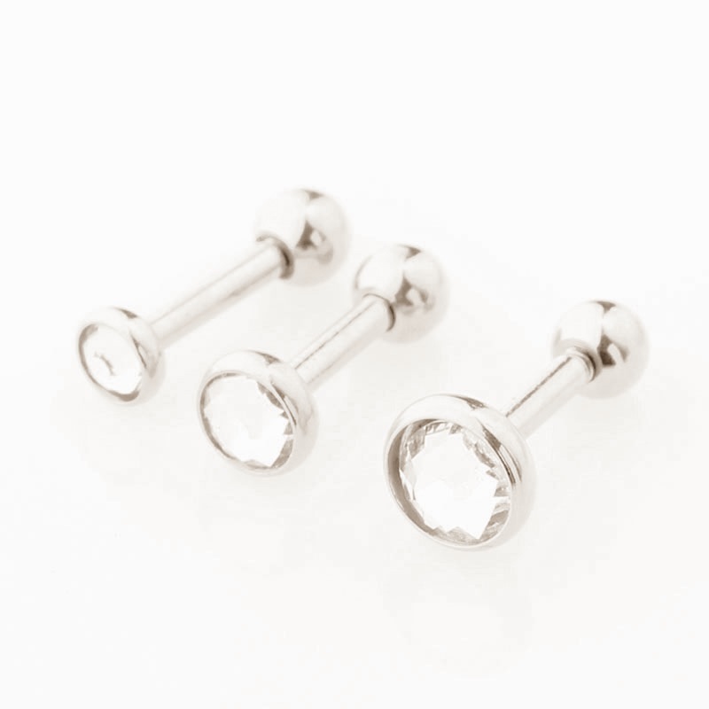 Helix Tragus Piercing 1 ST SVART/SILVER/GULD/MULTI - 5