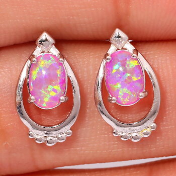 Opal Silver Filled Örhängen 