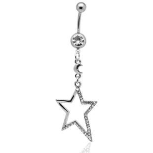 Navel Jewelry piercing Star  - 3