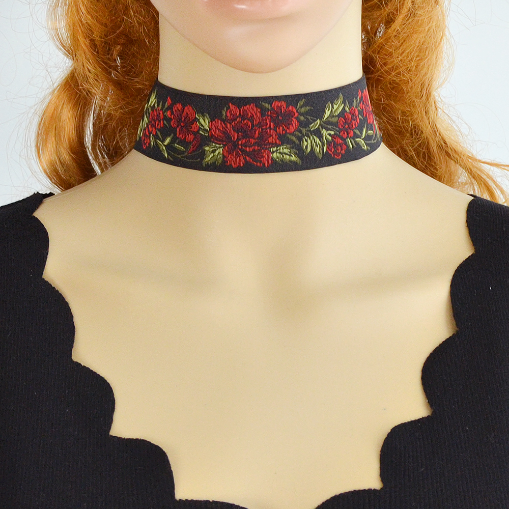 Vintage necklace Flower - 2