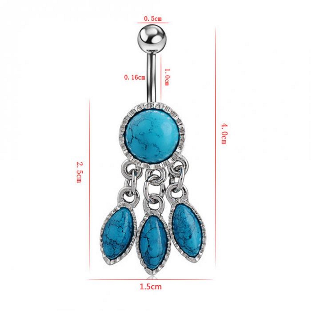 Navel Jewelry piercing 316L Stainless Steel - 3