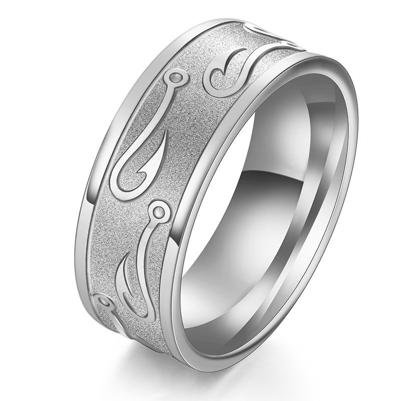Rostfritt stål ring 