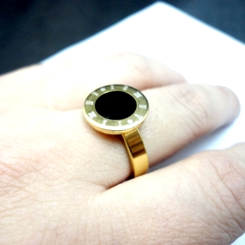 Rostfritt stål ring - 4