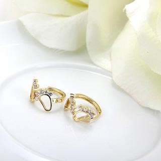 18k Gold Filled CZ Earrings - 3