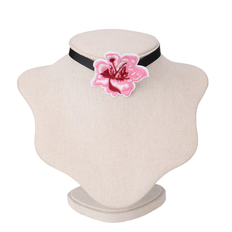 Halsband choker blomma