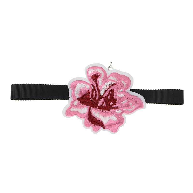 Halsband choker blomma - 2