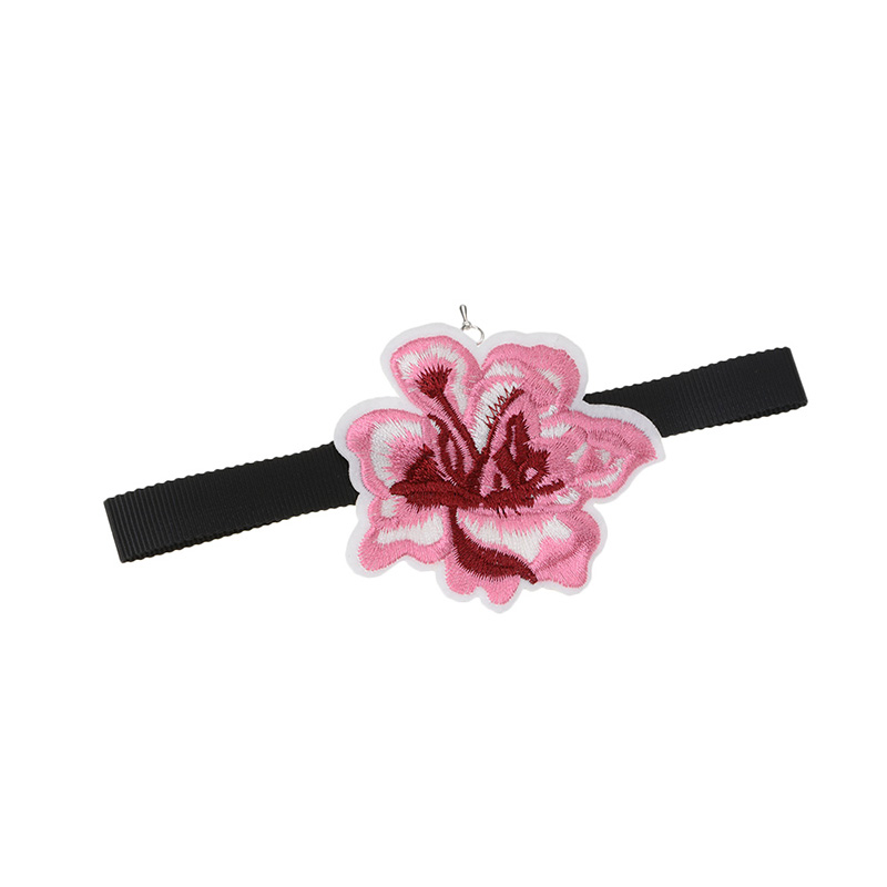 Halsband choker blomma - 6