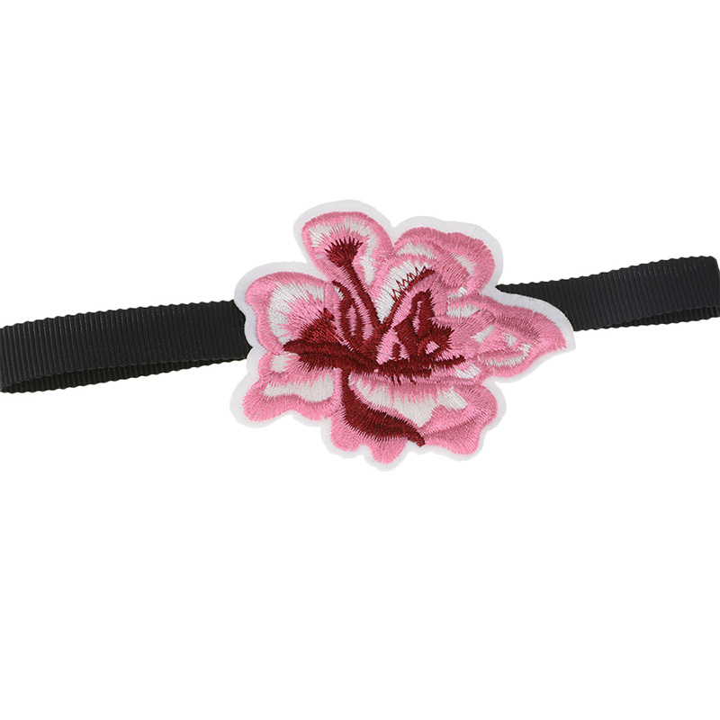 Halsband choker blomma - 7