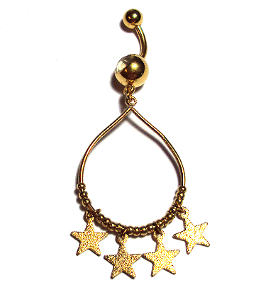 Navel Belly Button Ring Body Piercing Jewelry