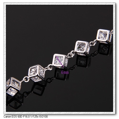 18K Vitguld Guldfyllda gulddoublé Filled Armband - 3