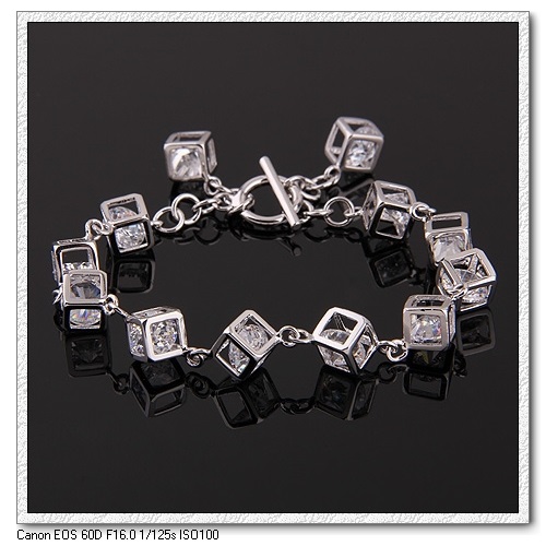 18K Vitguld Guldfyllda gulddoublé Filled Armband - 2