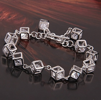 18K Vitguld Guldfyllda gulddoublé Filled Armband