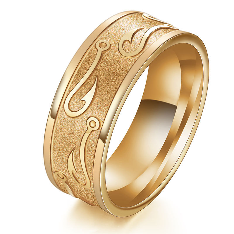 Rostfritt stål ring 