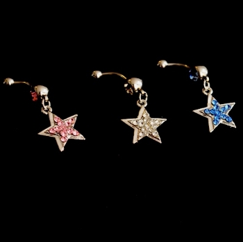 Navel Belly Button Ring Body Piercing Jewelry