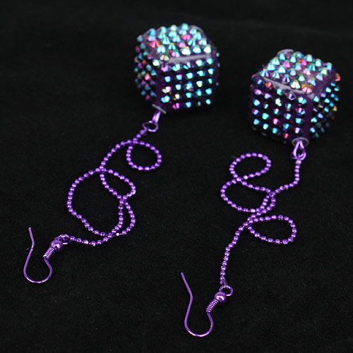 Earrings mix color - 3
