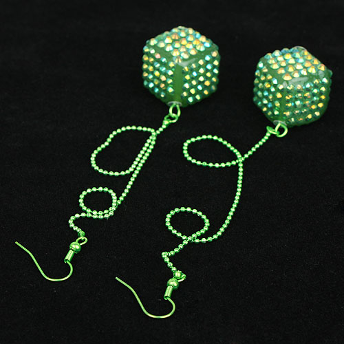 Earrings mix color
