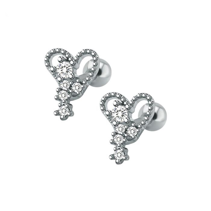  Tragus Piercing  Örhänge 1st Hjärta