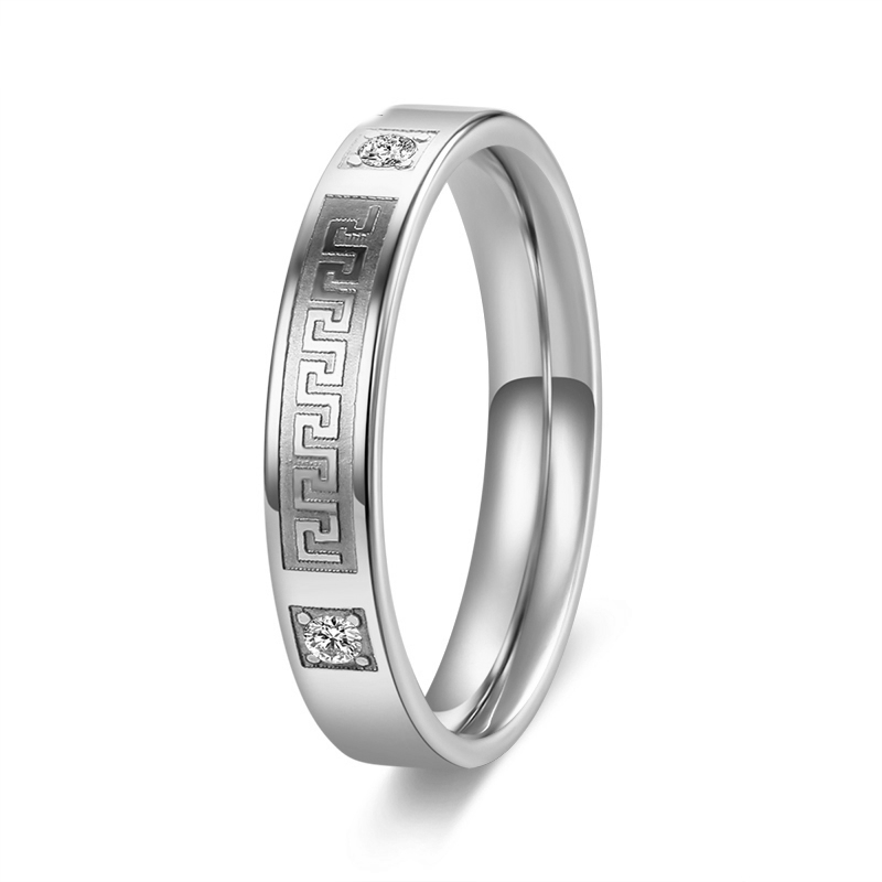 Rostfritt stål ring