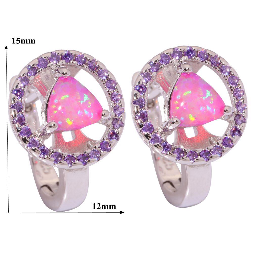 Opal Silver Filled Örhängen  - 4