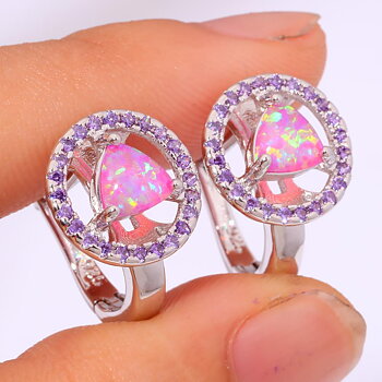 Opal Silver Filled Örhängen 