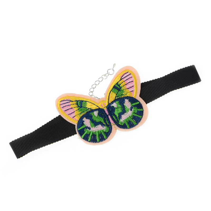 Halsband choker blomma - 5