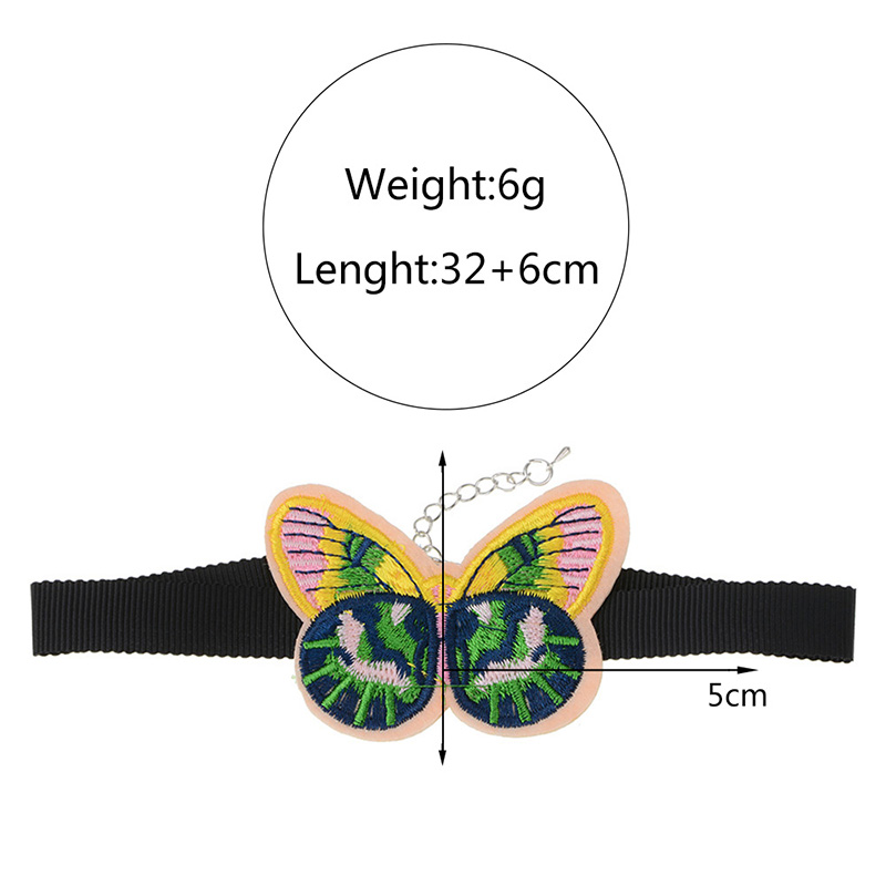 Halsband choker blomma - 2
