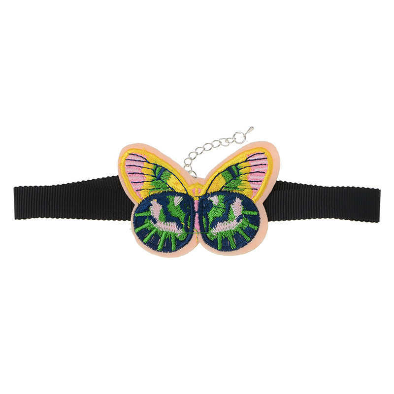 Halsband choker blomma - 4
