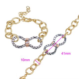18K Guldfyllda Guld gulddoublé Filled armband