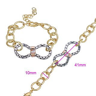 18K Guldfyllda Guld gulddoublé Filled armband