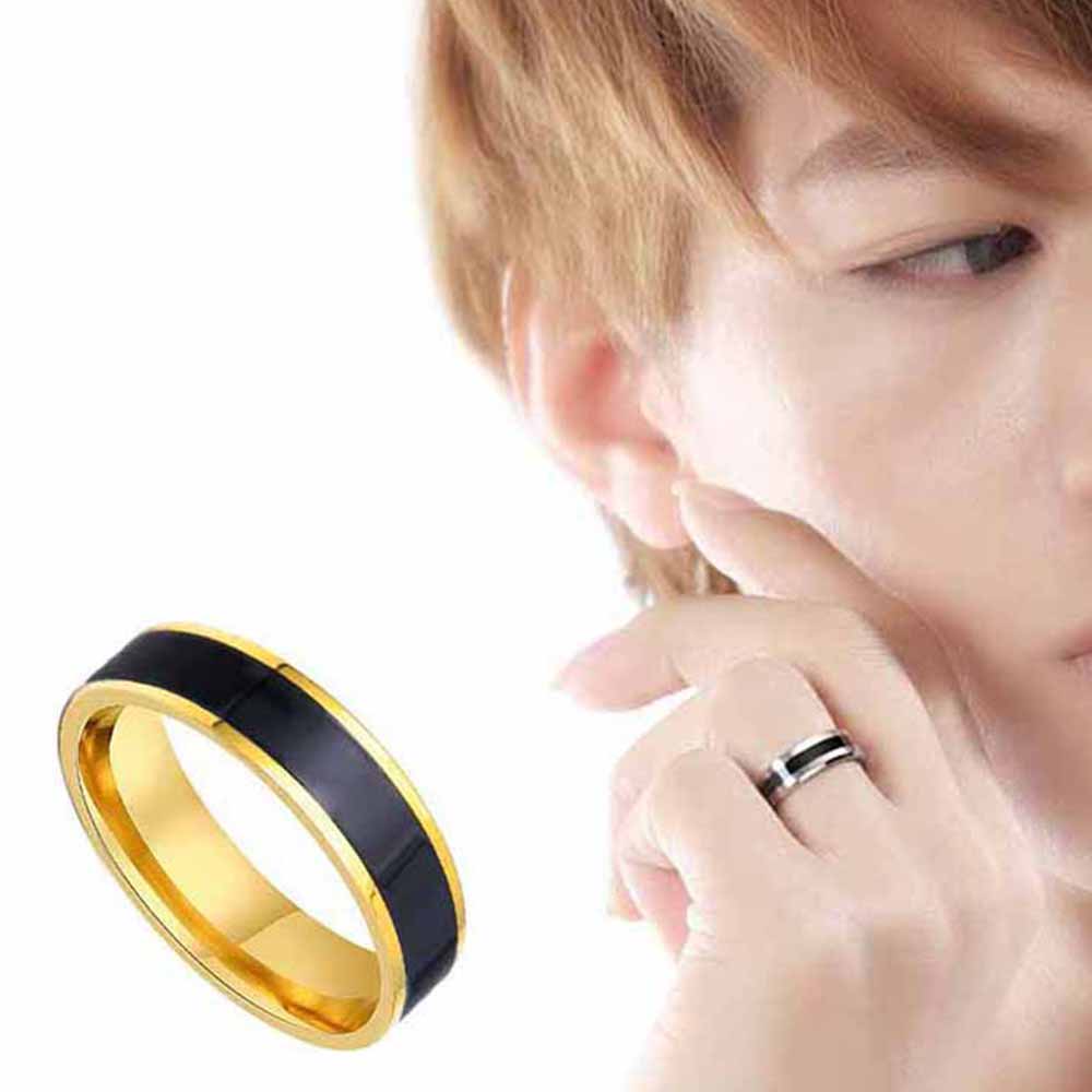Rostfritt stål ring 6mm  - 3