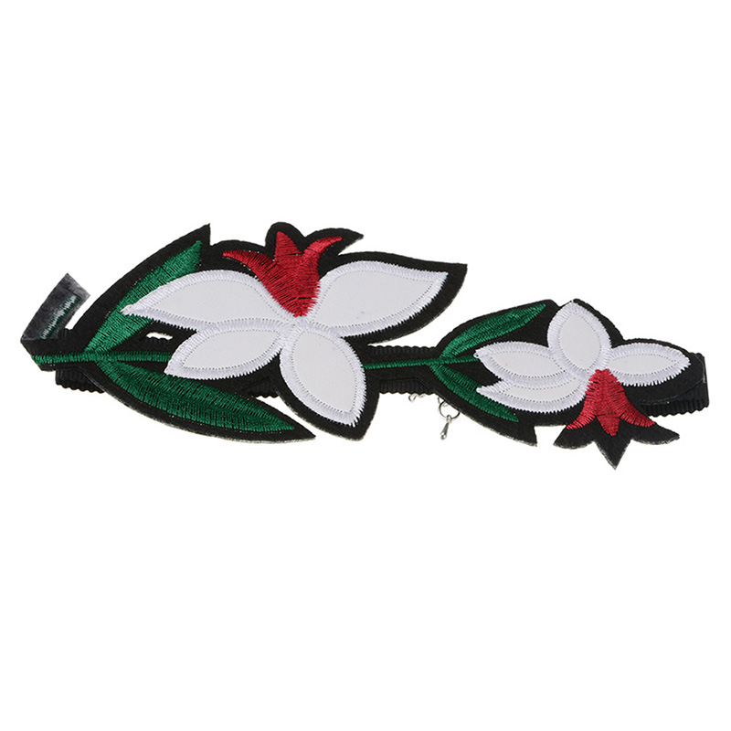 Halsband choker blomma - 3
