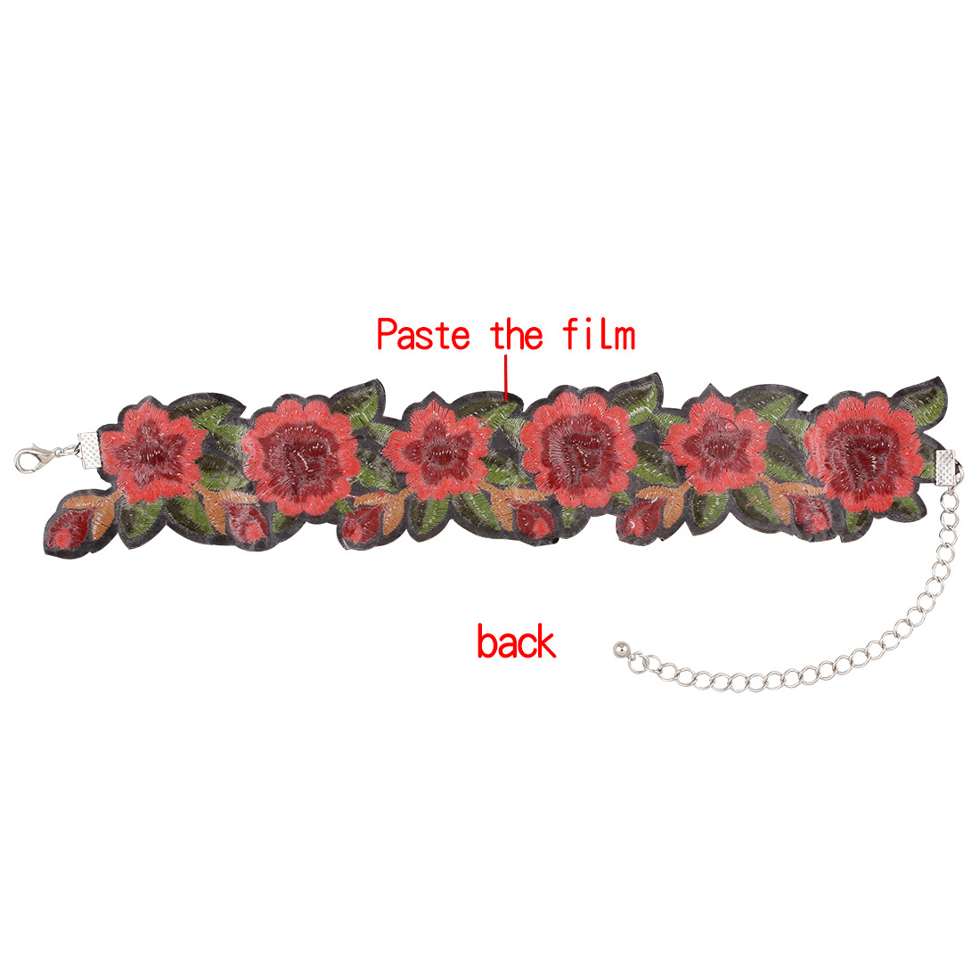 Vintage necklace Flower - 5