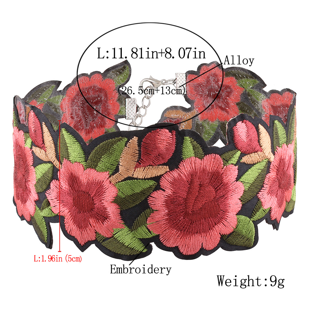Vintage necklace Flower - 12