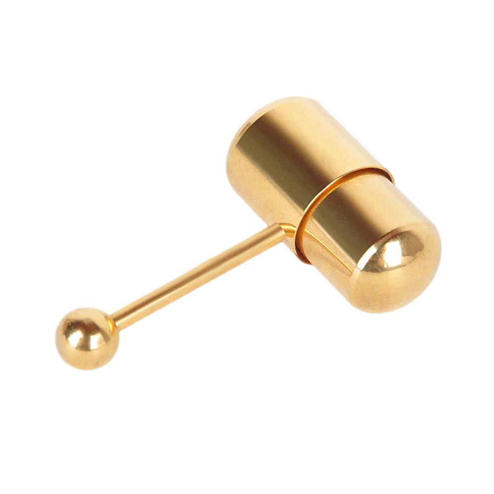 Vibrerande Tongue Barbell ring 14G - 10