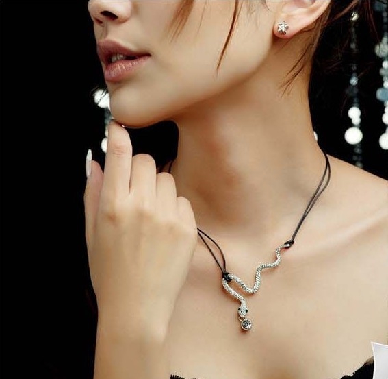 18K Gold Plated Austrian Crystal Necklaces - 3
