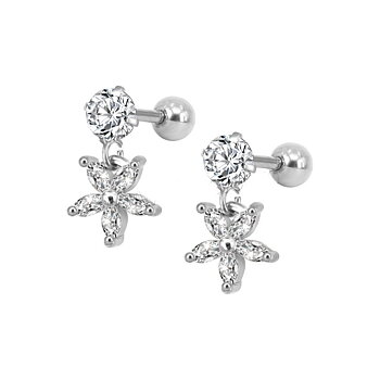  Tragus Piercing  Örhäng 1stn CZ