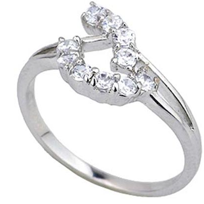 18K Vitguld Guldfyllda gulddoublé Filled CZ Ring