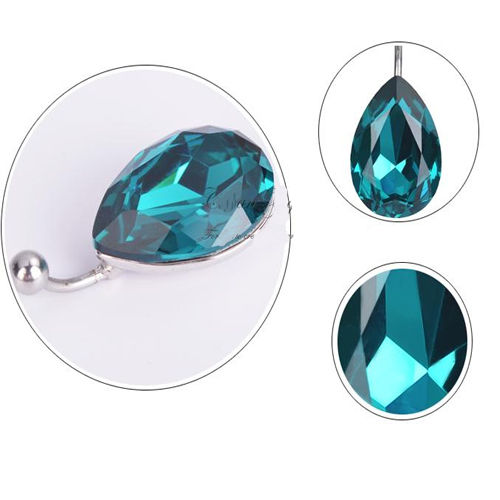 Navel Belly Button Ring Body Piercing Jewelry - 4