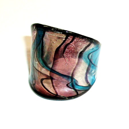 RING glas Murano  3st pack mix - 3