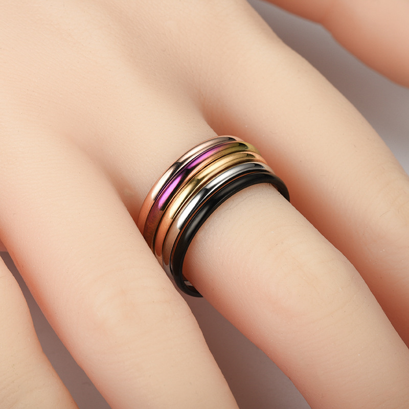 Rostfritt stål ring 2mm  - 3